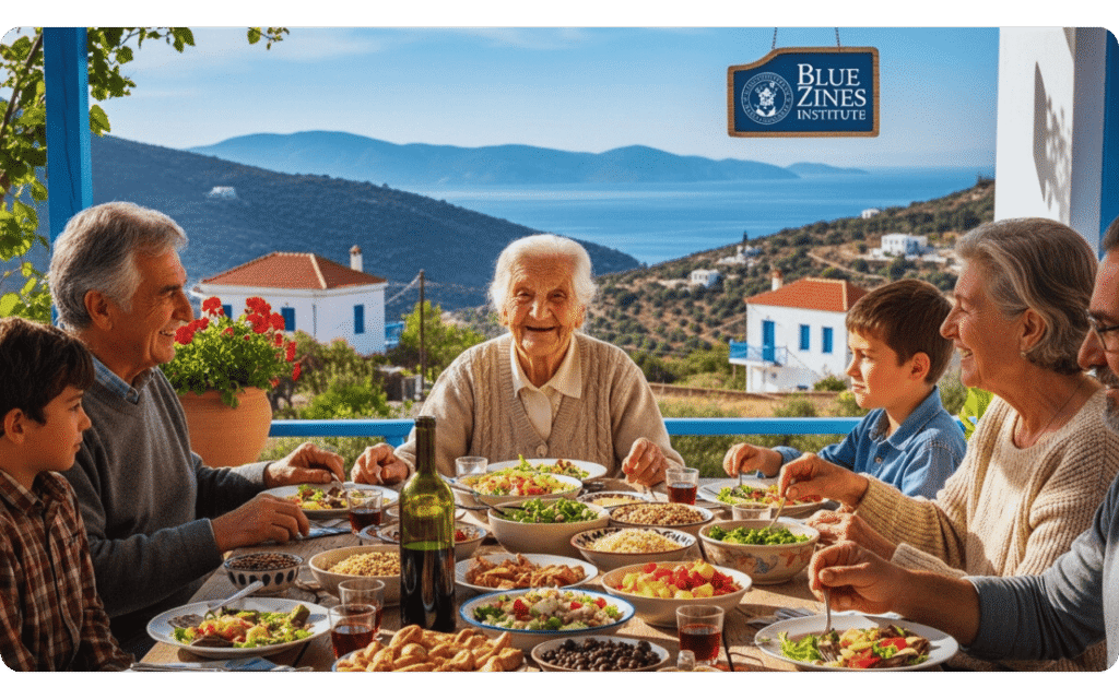 Zonas Azuis: idosos colhendo ervas e socializando