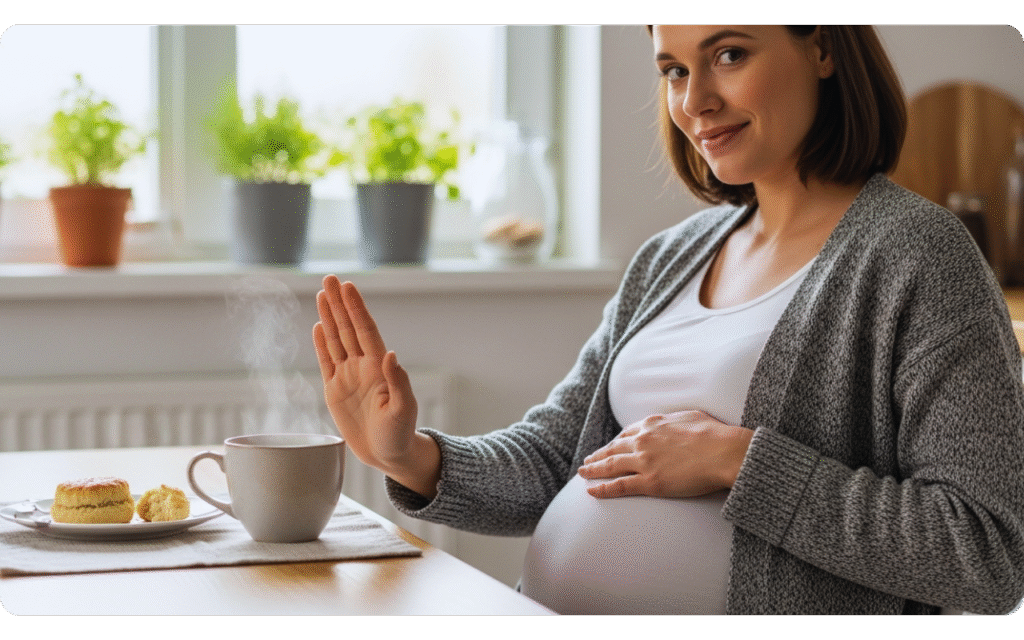 Aviso sobre contraindicações do chá de erva-doce.