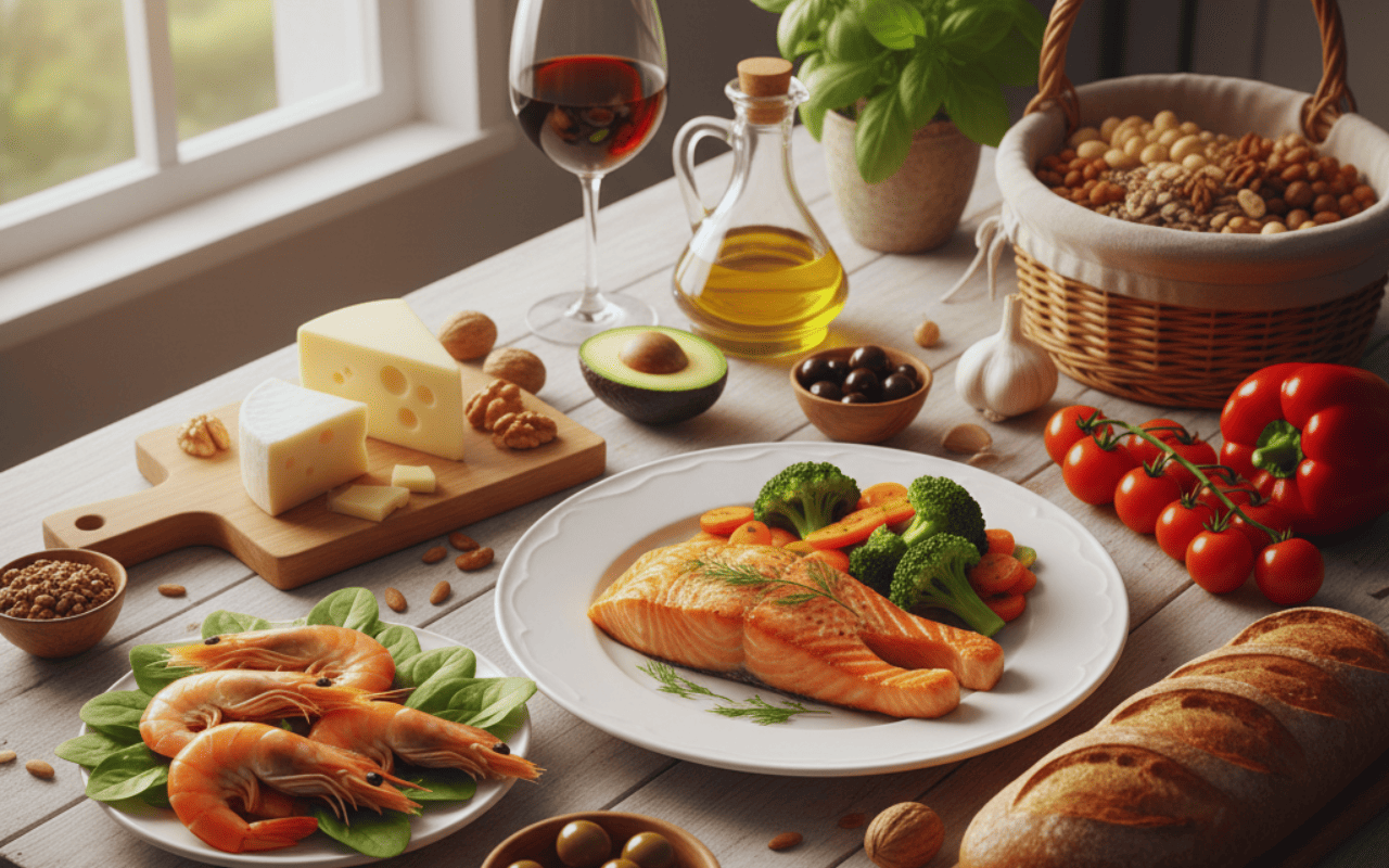 Dieta Mediterrânea: Alimentos e Hábitos para uma Vida Longa e Saudável