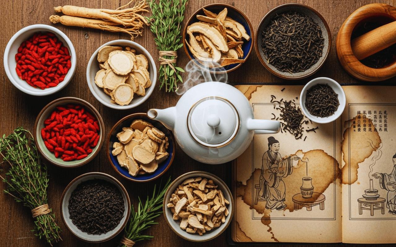 Chás para Longevidade: Benefícios, Receitas e Hábitos Milenares