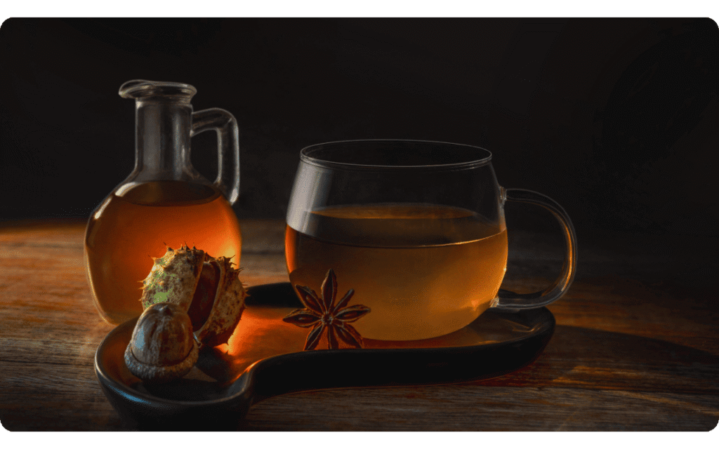 chá tulsi e ashwagandha: equilíbrio e resiliência