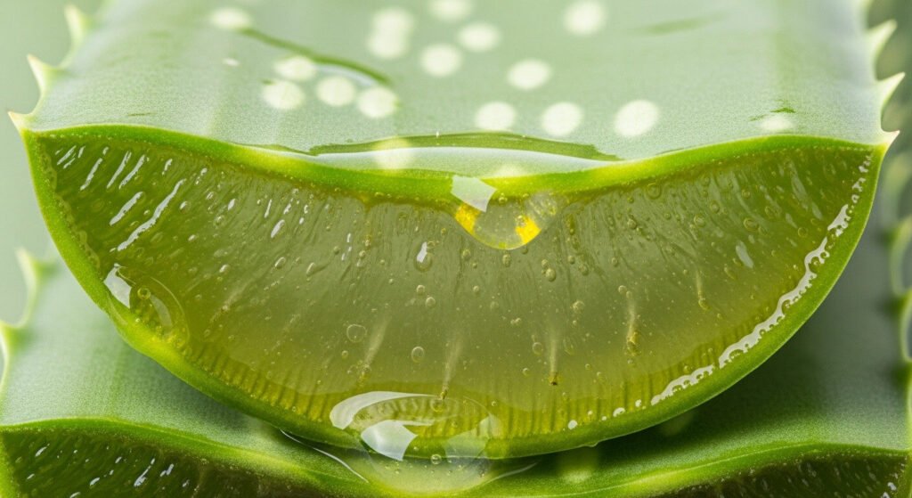 Como usar babosa com segurança; cuidado com a aloína