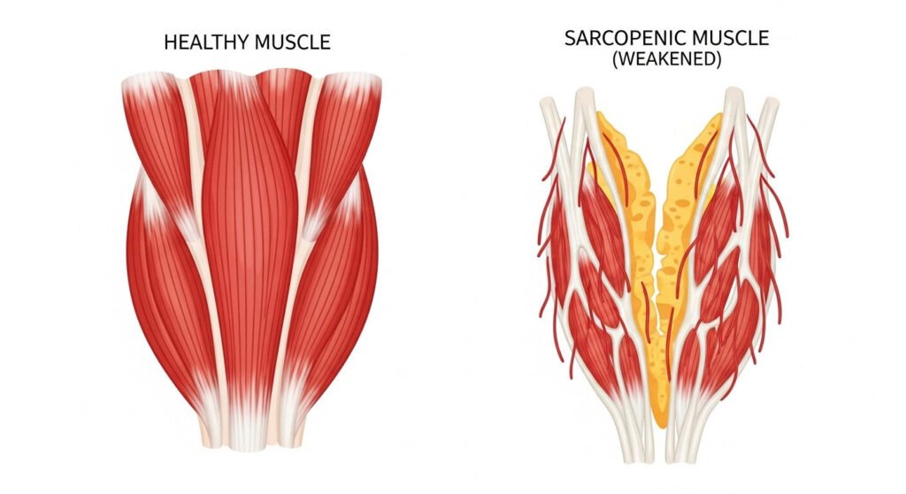 Atividade física na terceira idade combate a sarcopenia e promove mobilidade.