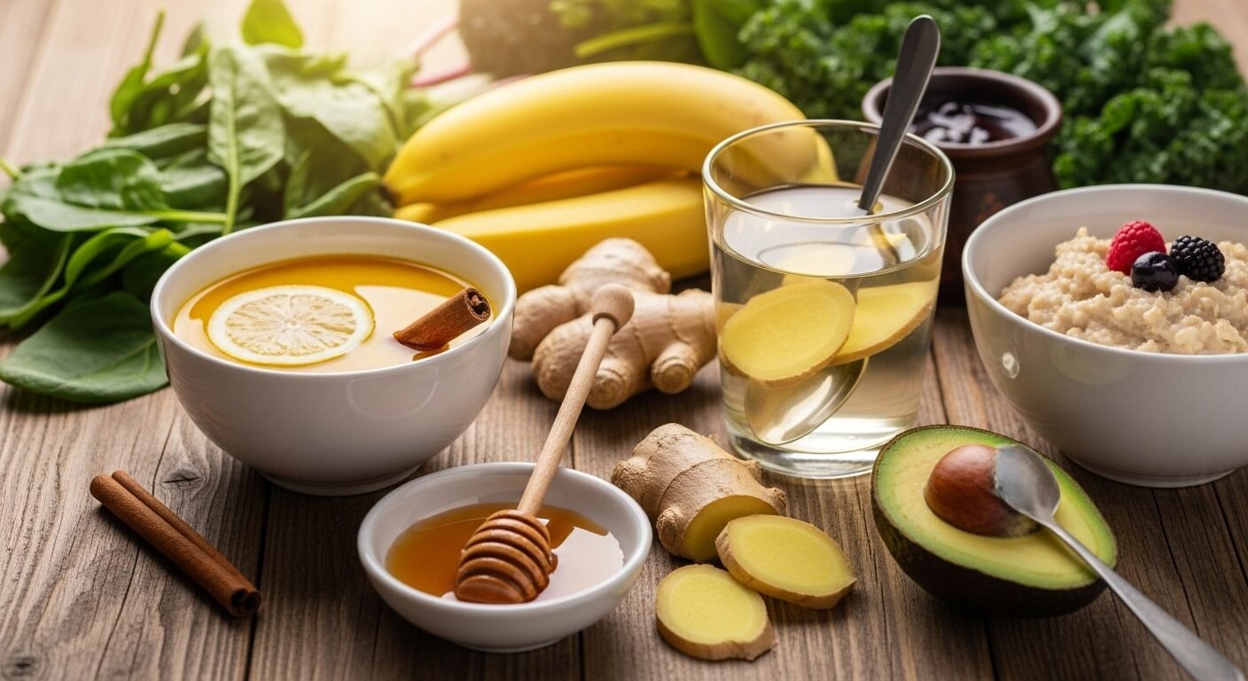 Garganta Inflamada: 5 Alimentos e Chás para Alívio Rápido