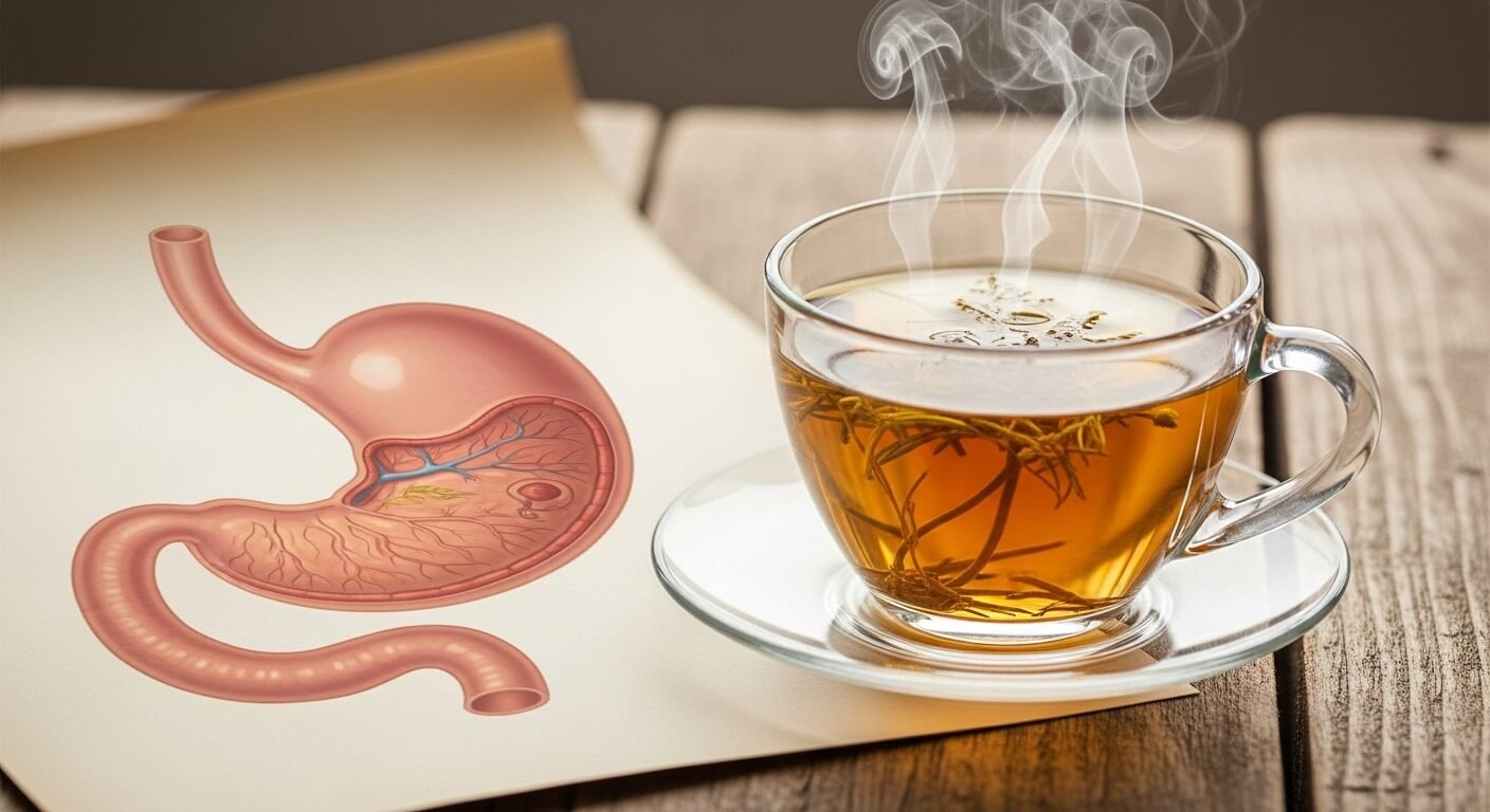 Chá para Queimação: 5 Melhores para Aliviar o Estômago