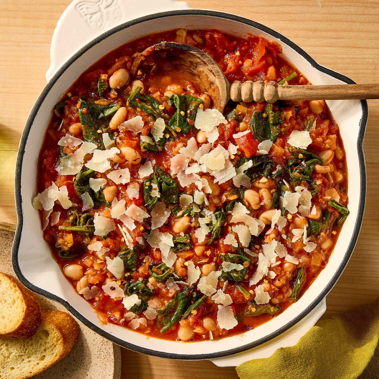 Frigideira de Feijão Branco ao Molho Rústico