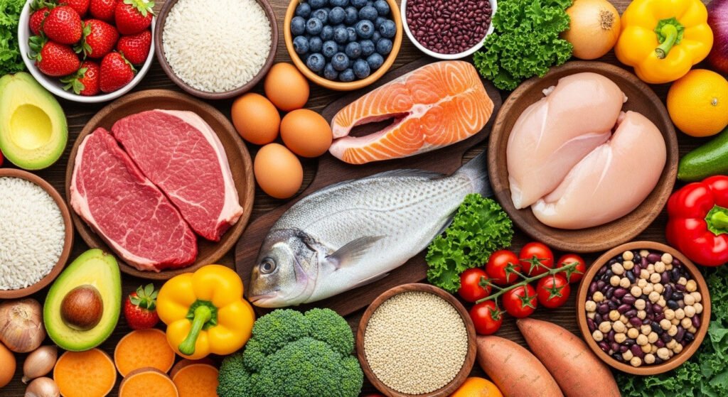 Lista de alimentos naturalmente livres de glúten e lactose.