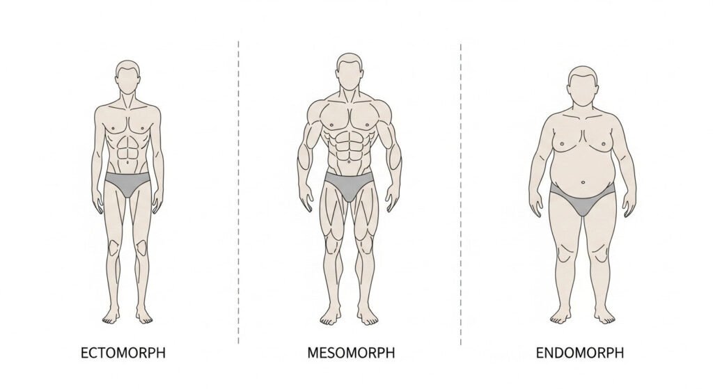 Dieta para endomorfos: características dos biotipos endomorfo, mesomorfo e ectomorfo, ilustradas
