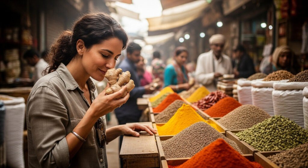 Ambiente agravando sintomas de garganta inflamada devido ao ar seco.
