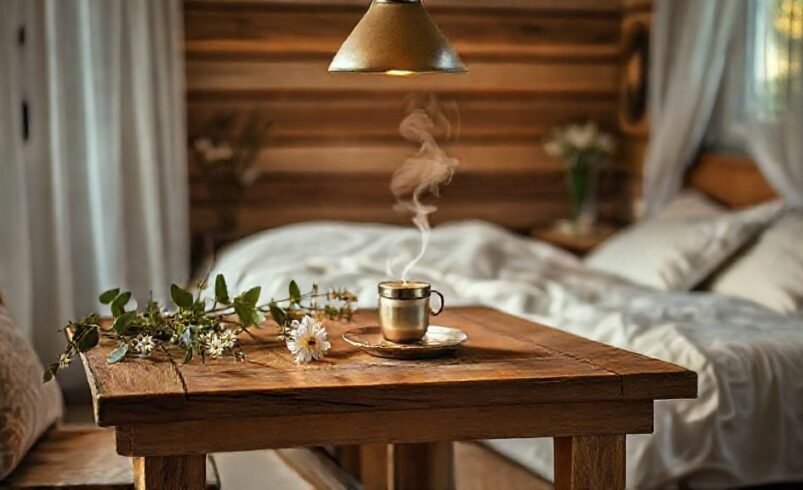 Chá relaxante para insônia