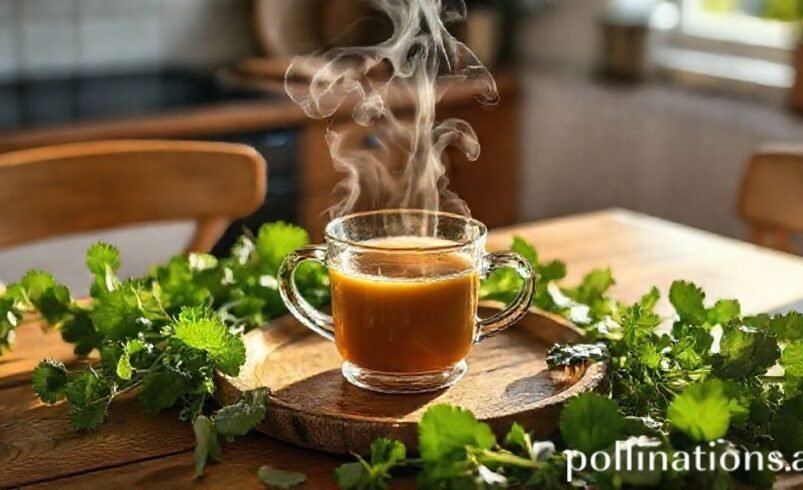 Chá Digestivo em uma xícara