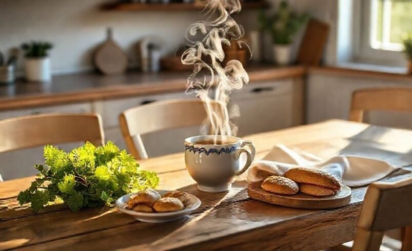 Chá para dor de estômago