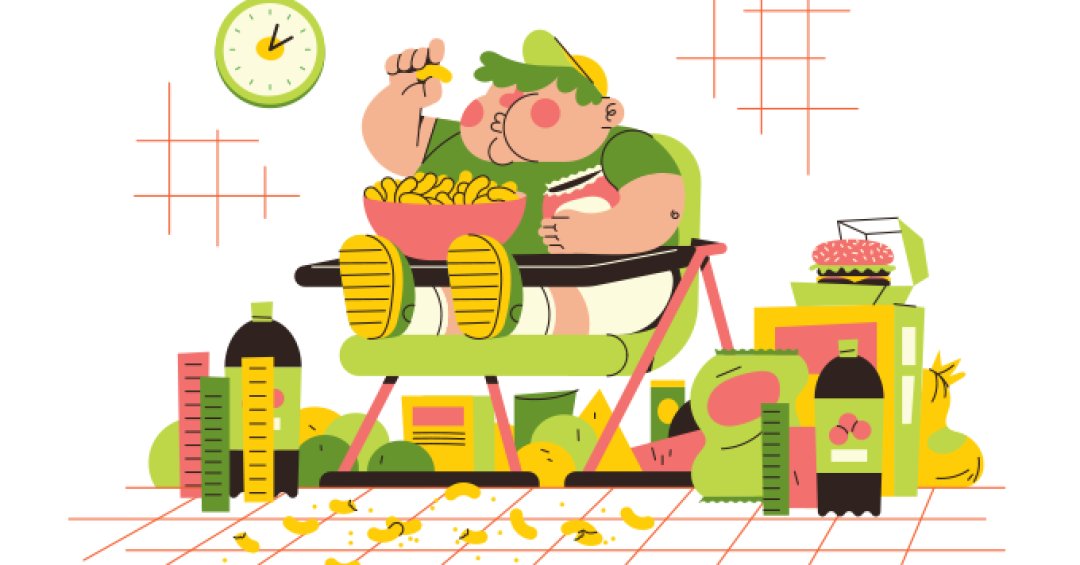 Mas qual o problema de comer uma besteirinha de vez em quando?