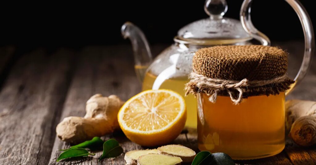cha de gengibre limao