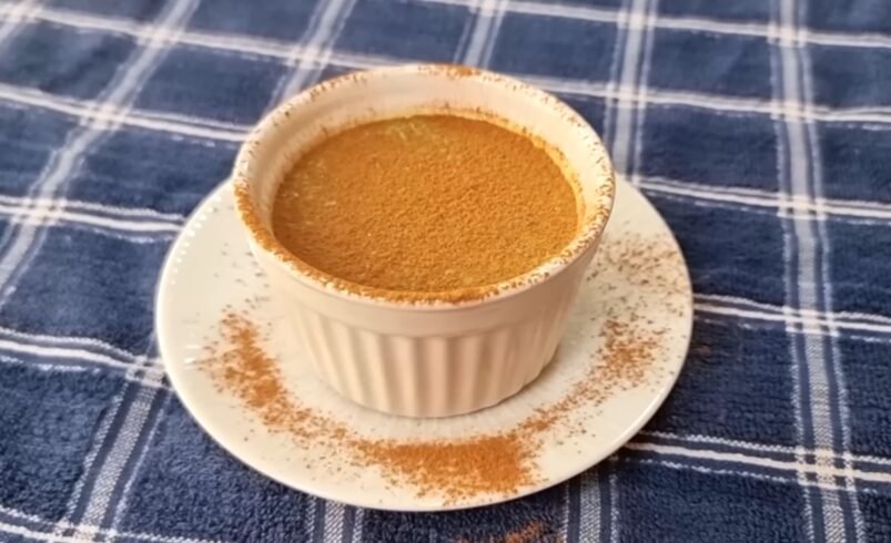 mingau de chia e curcuma