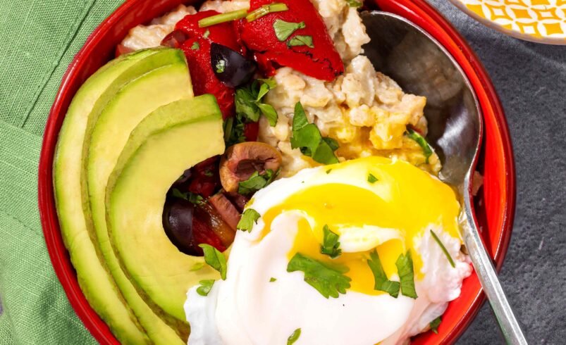 EWL Savory Oatmeal Grain Bowl hero 1x1 C 25df792c8d2a420fb6797a69a506597d