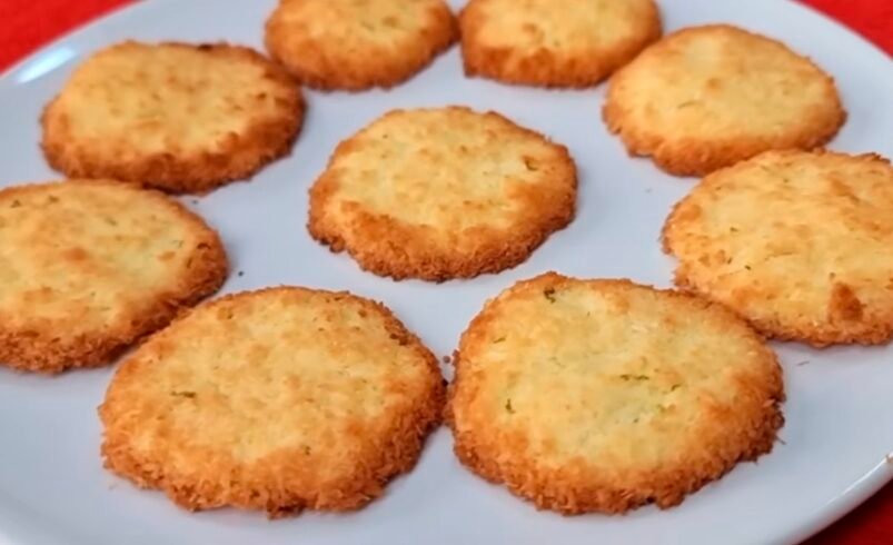 Só 3 ingredientes e low carb! Sem açúcar, farinha e leite – Biscoitinho delicioso e fácil