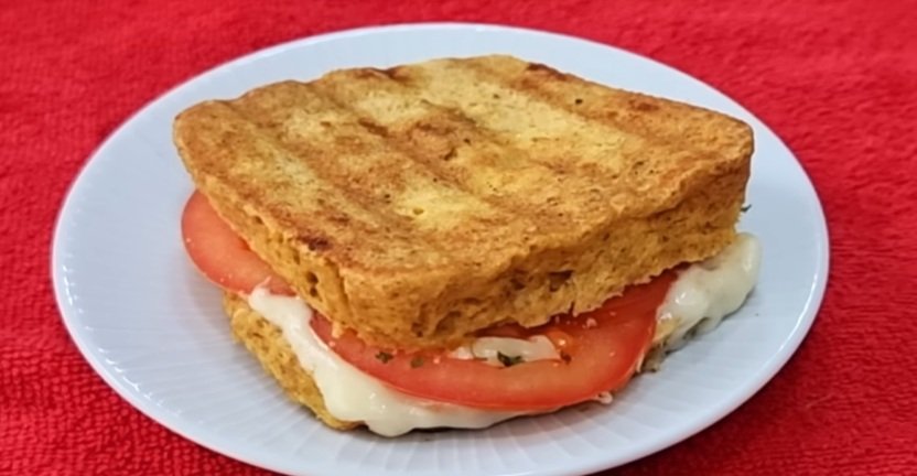 Pão de 2 minutos, quase zero carboidratos! Super fácil, fofinho, barato e saudável