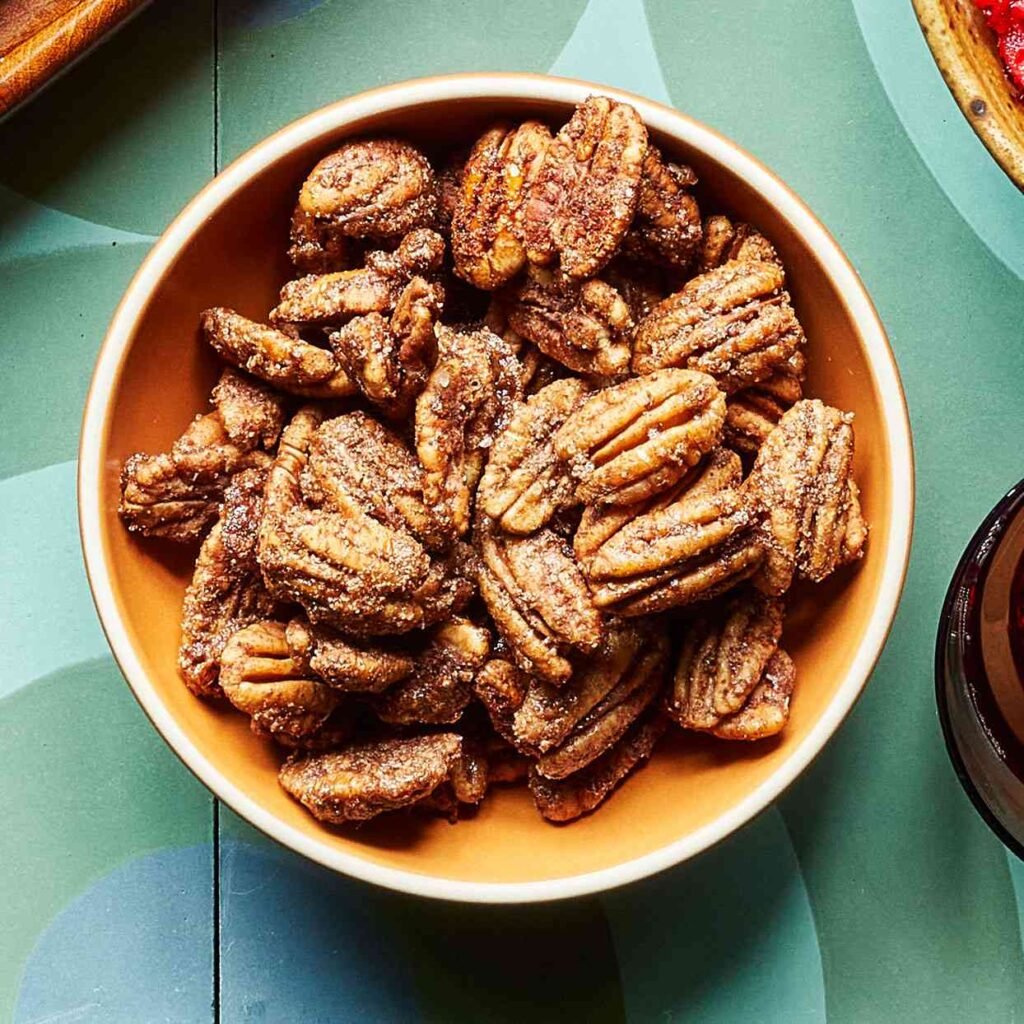 spiced candied pecans 1244 499d151851a74995936c5a2a4b989df8